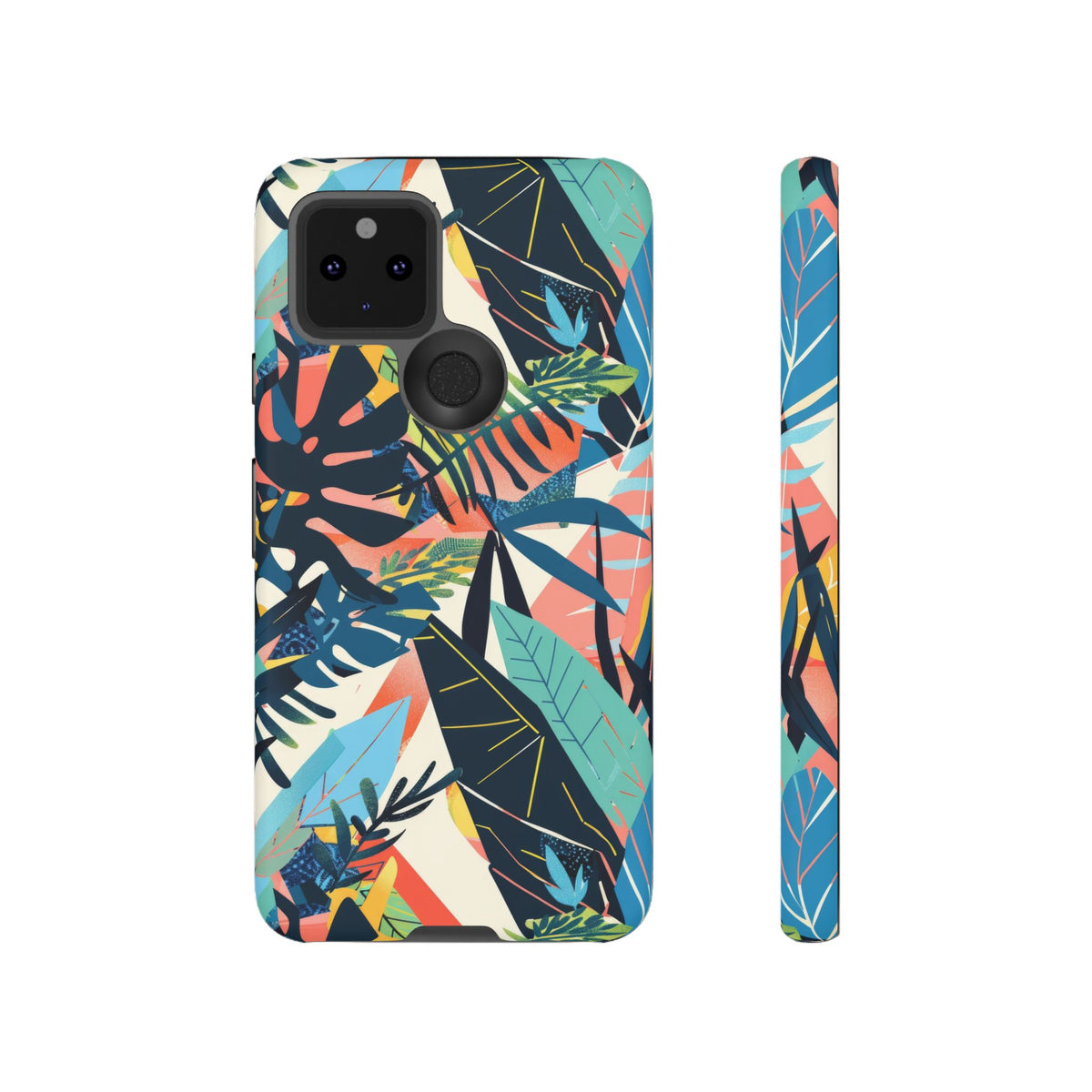 Jungle Collage Phone Case – Vibrant & Durable