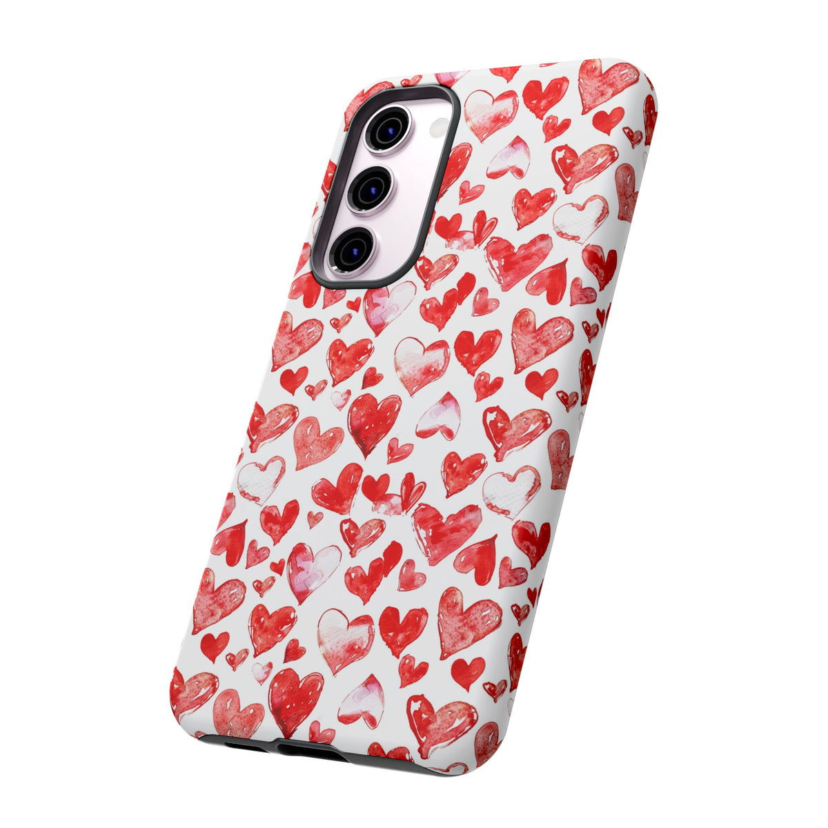 Heart Pattern Phone Case – Stylish & Loving Design for Your Device 813