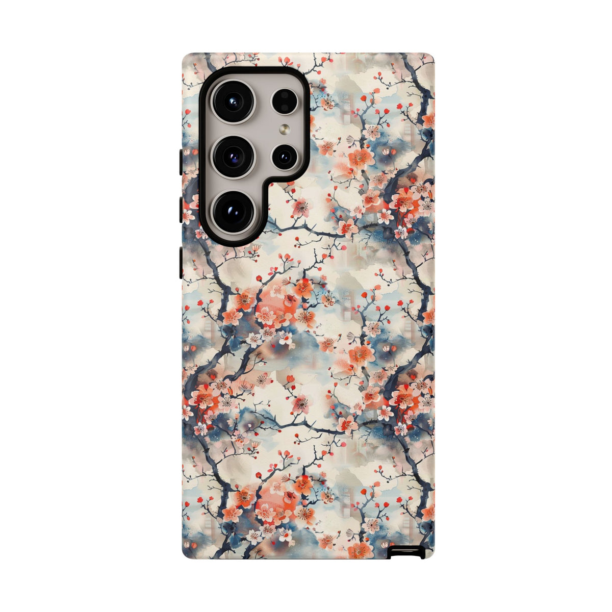 Japanese Pattern Phone Case – Elegant & Timeless Design for Your Phone 039