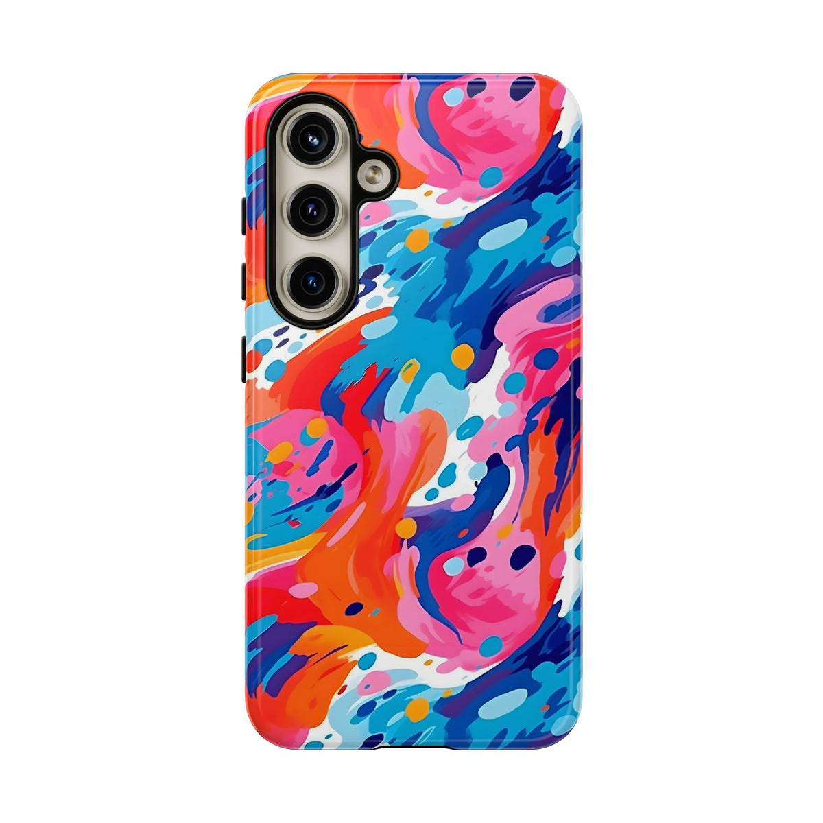 Abstract Painting Design Phone Case – Modern Art-Inspired Phone Cover 4