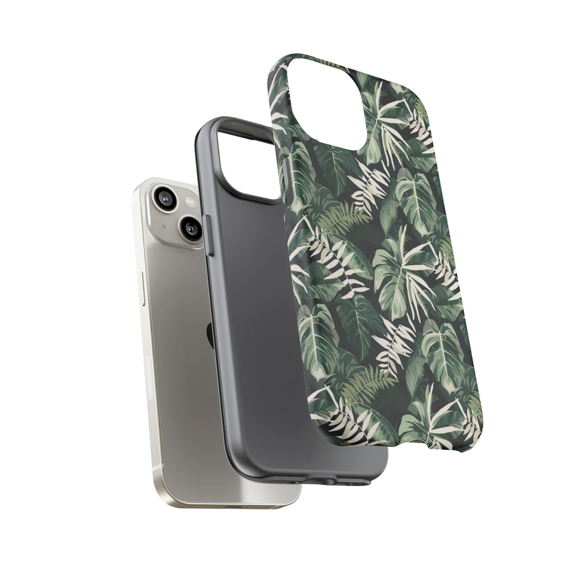 Jungle Pattern Phone Case – Exotic & Lush Design for Your Phone 351