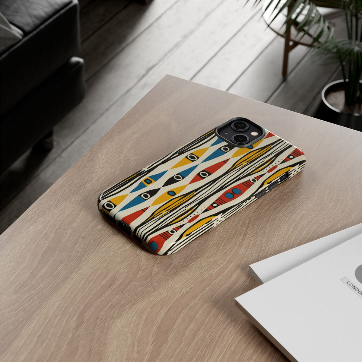 Stylish African Pattern Phone Case – Unique and Vibrant Protection 202