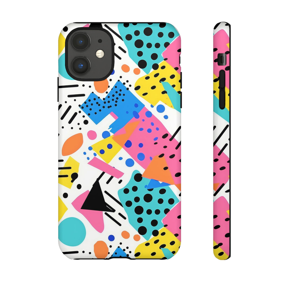 Bright Summer Memphis Design Phone Case – Vibrant and Playful Phone Cover