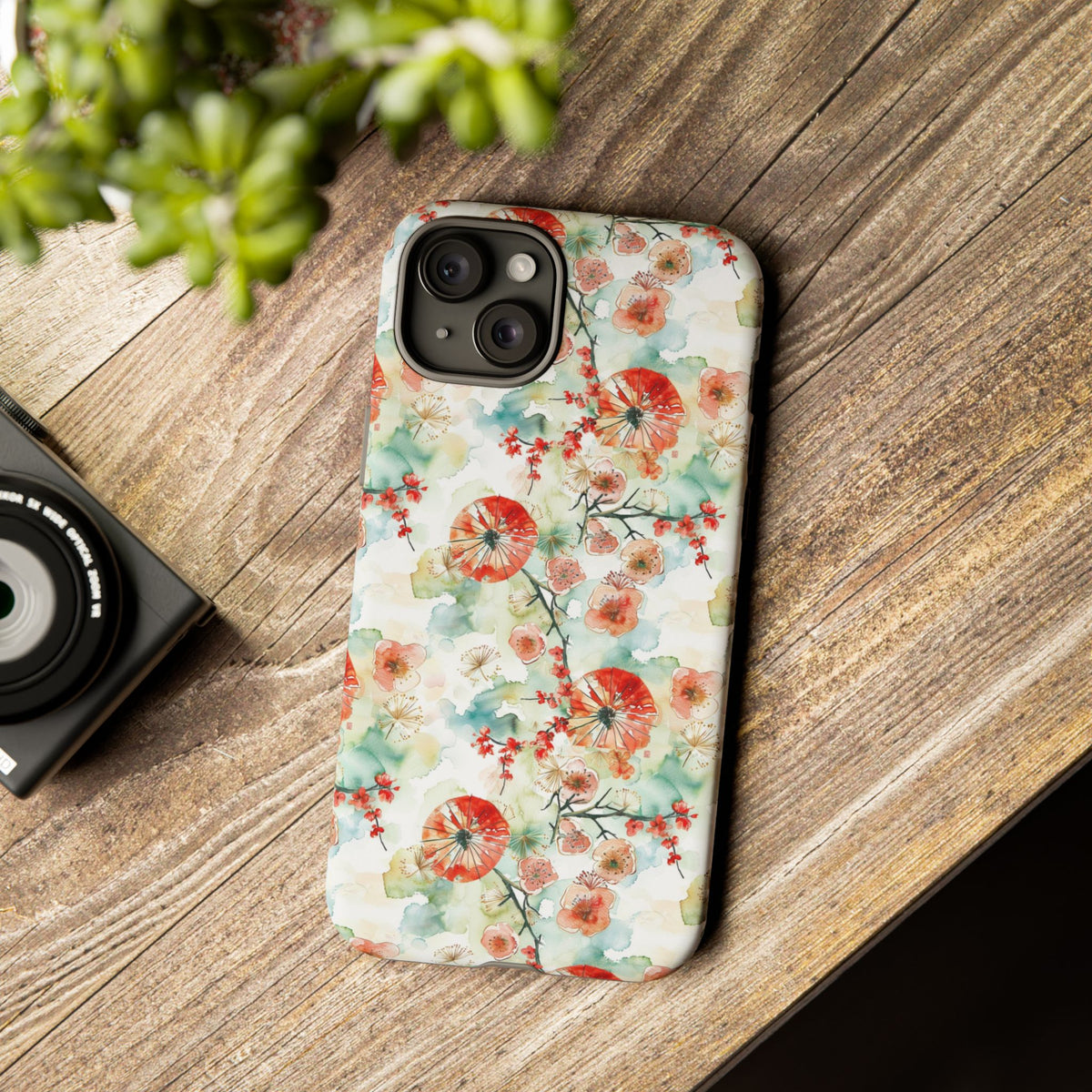 Japanese Pattern Phone Case – Elegant & Timeless Design for Your Phone 042