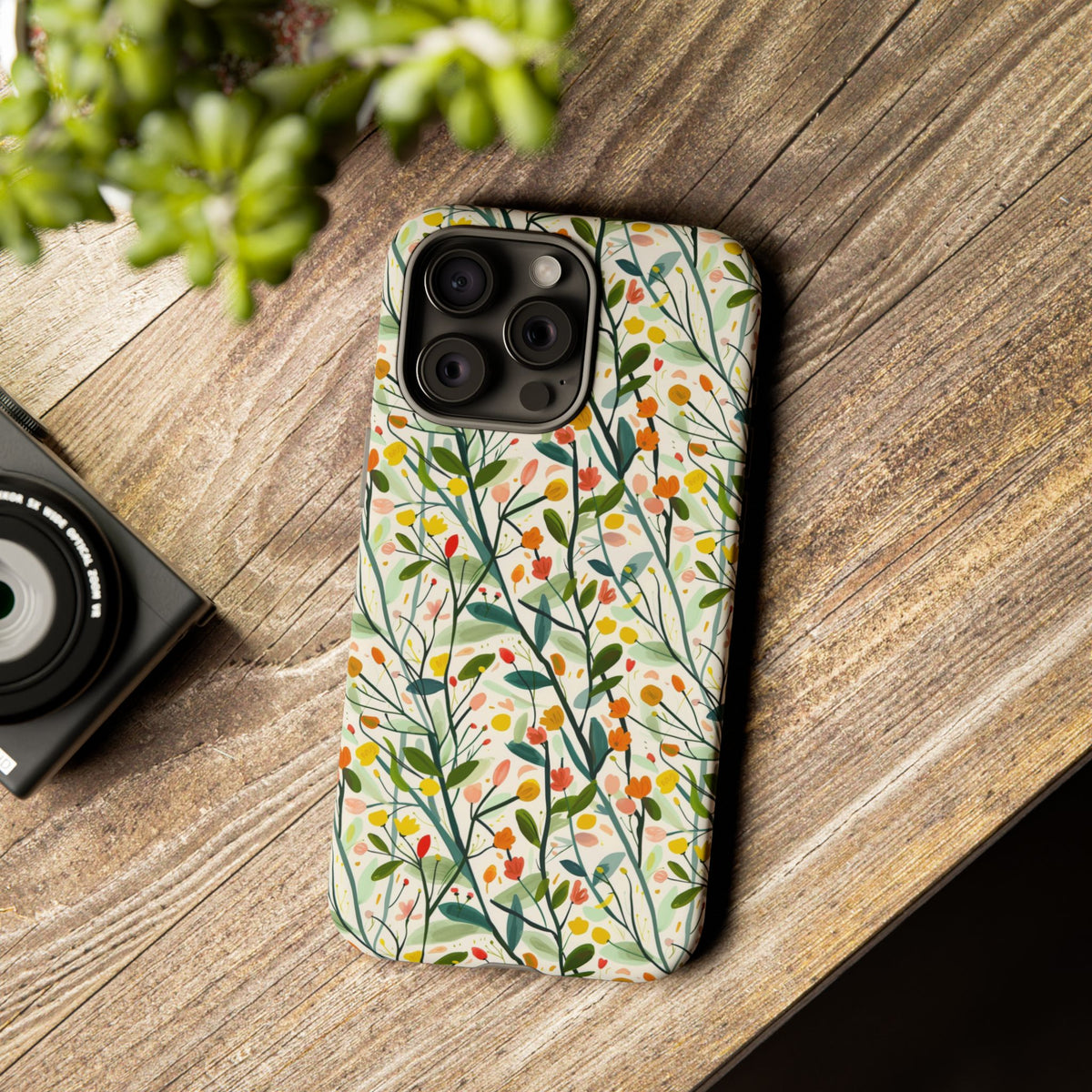 Spring Pattern Phone Case – Fresh & Vibrant Design for Your Phone 598