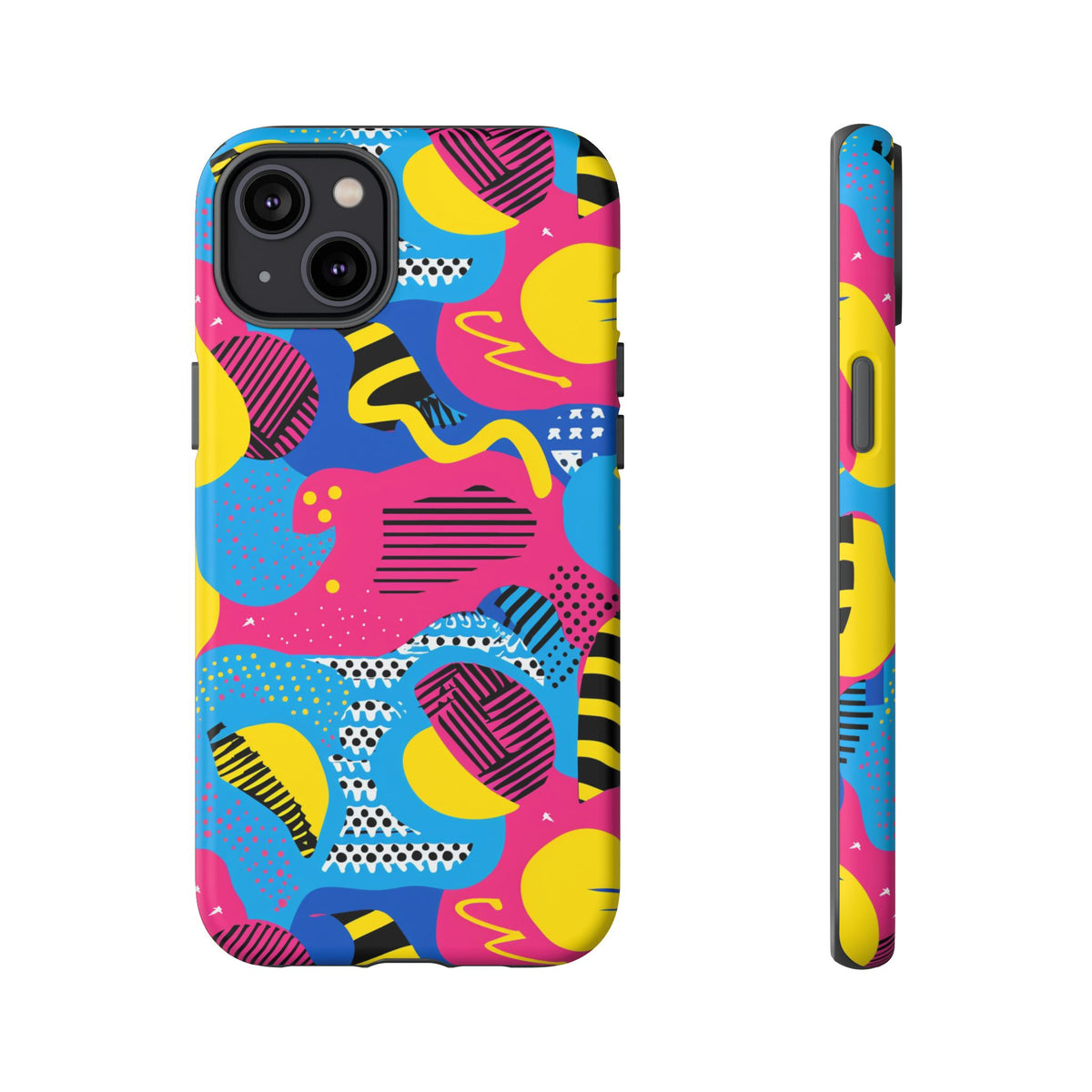 Retro 80s Seamless Phone Case – Vintage Style Meets Modern Protection 22