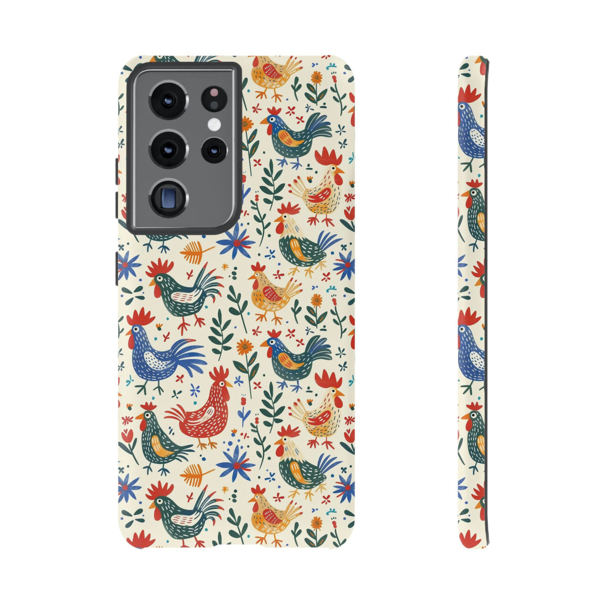 Birds Seamless Pattern Phone Case – Elegant and Timeless Avian Design 8