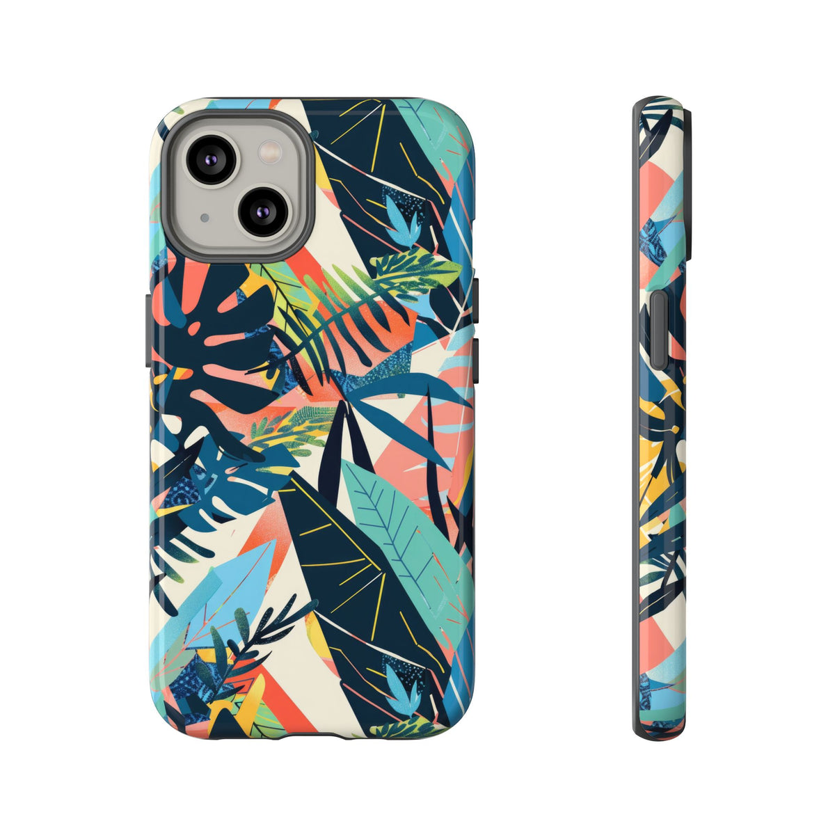 Jungle Collage Phone Case – Vibrant & Durable