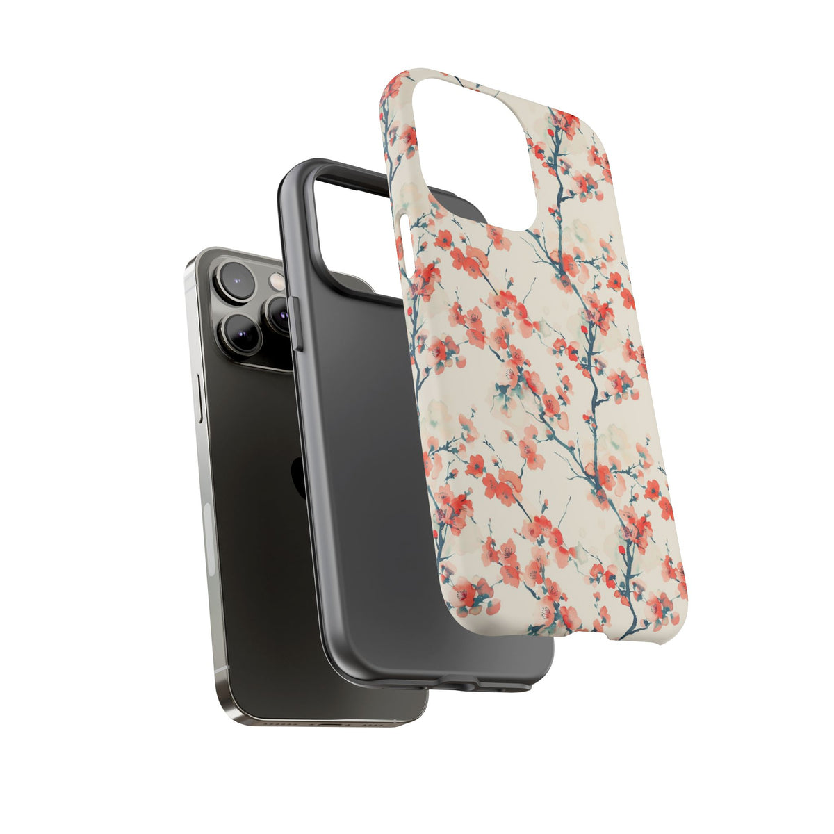 Japanese Pattern Phone Case – Elegant & Timeless Design for Your Phone 463