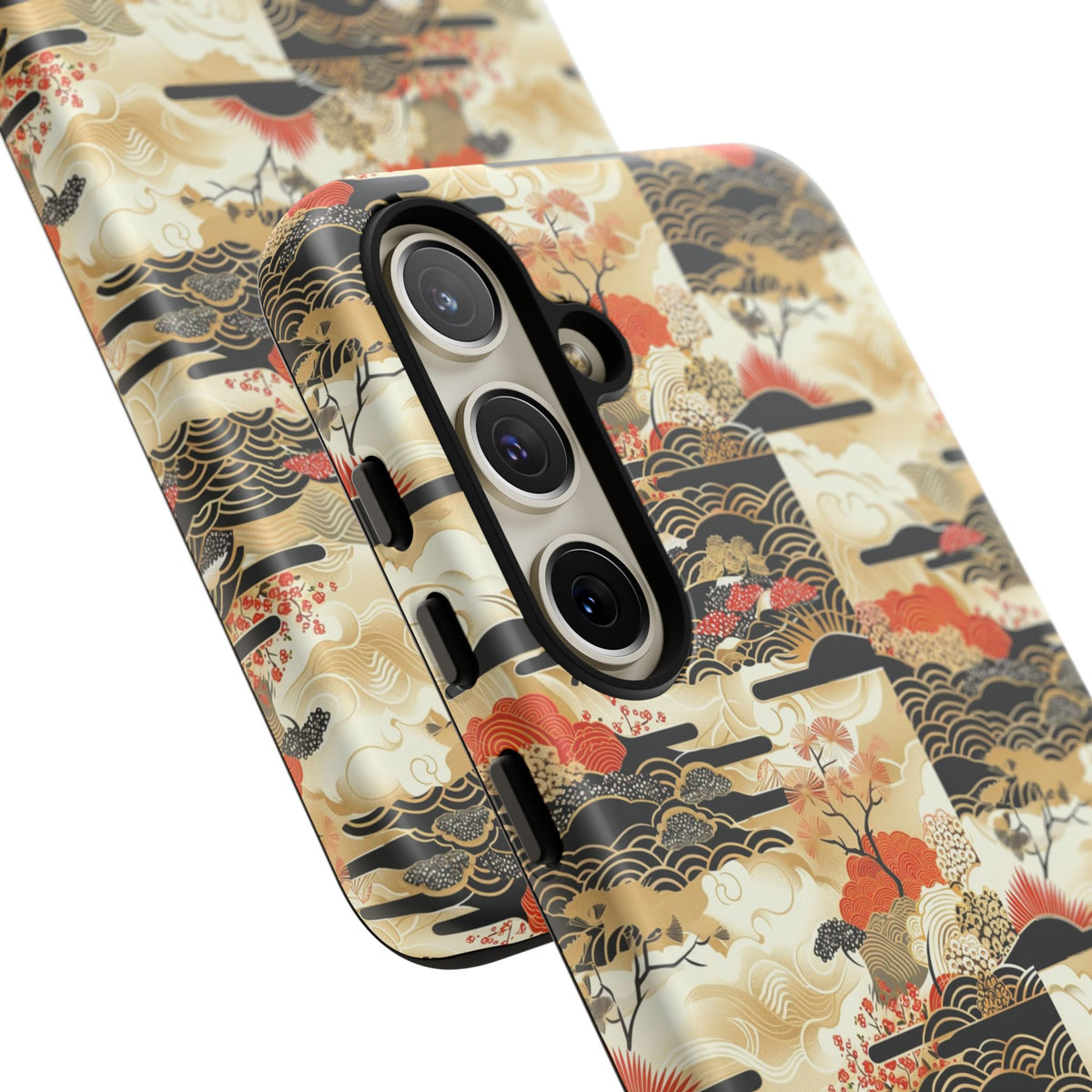 Japanese Pattern Phone Case – Elegant & Timeless Design for Your Phone 123