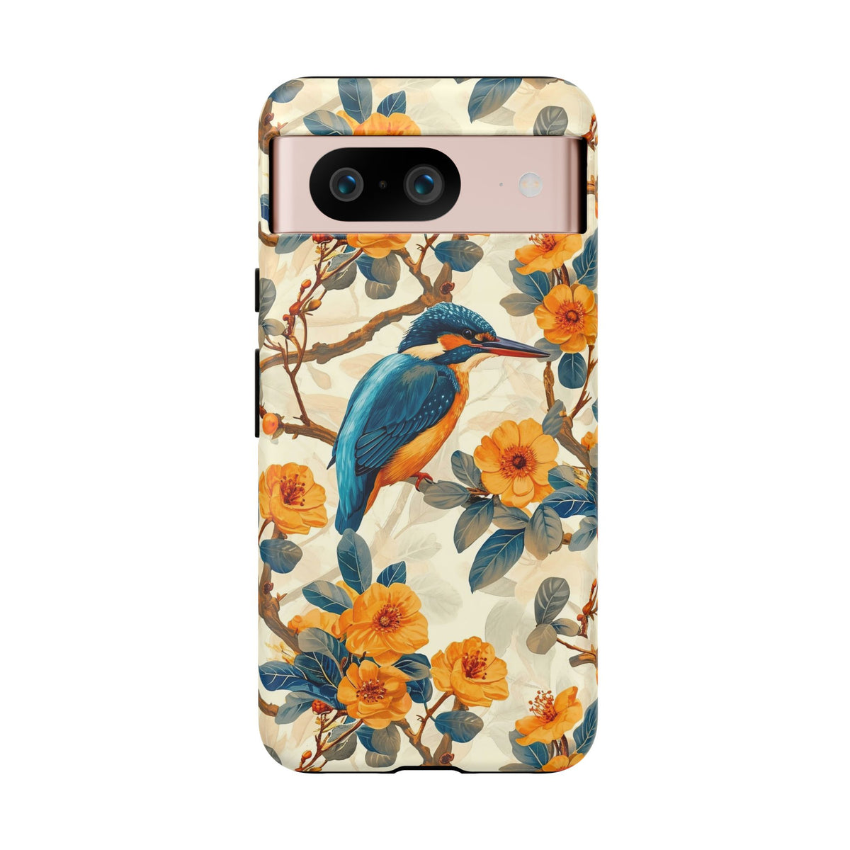 Birds Seamless Pattern Phone Case – Elegant and Timeless Avian Design