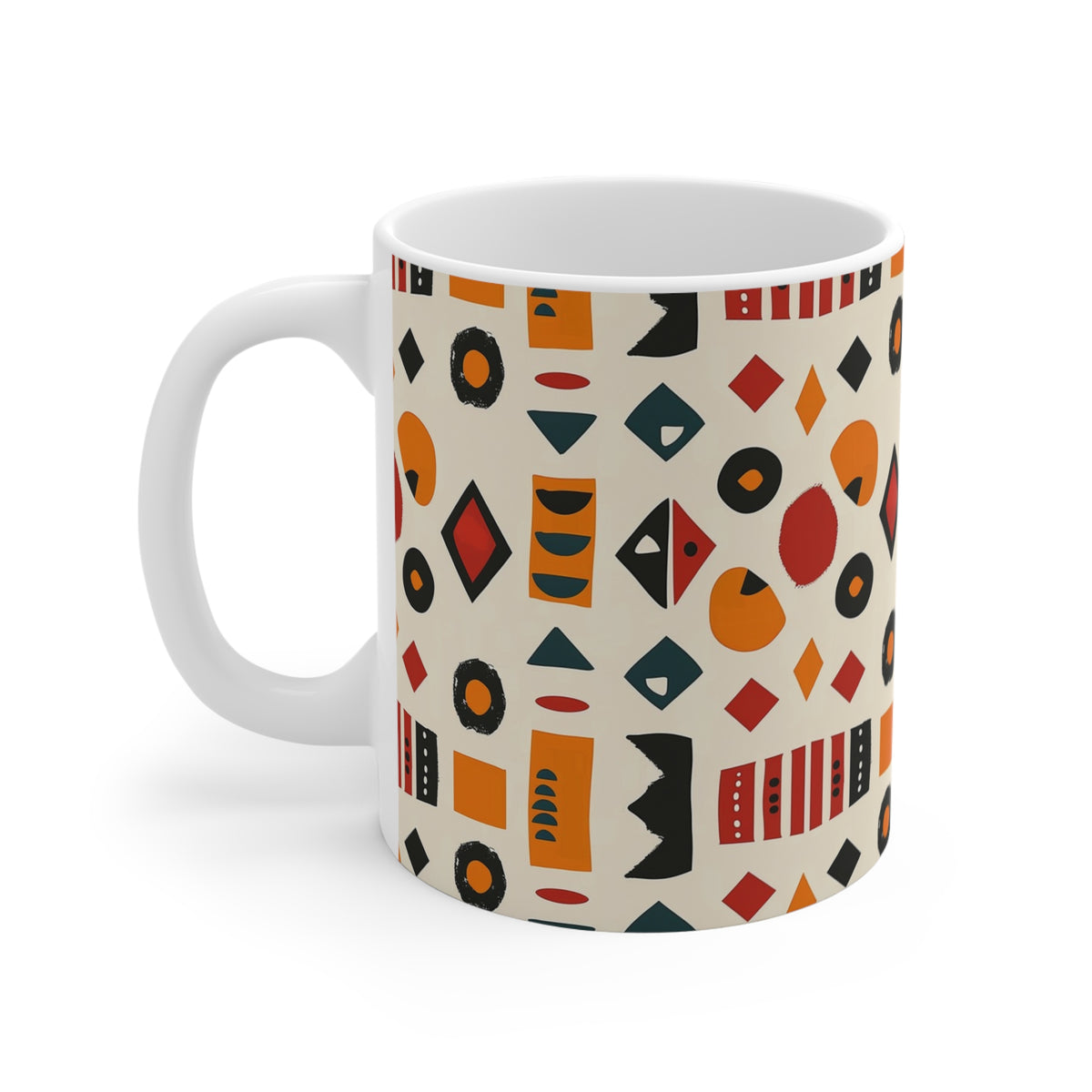 All-Over African Pattern Coffee Mug 560