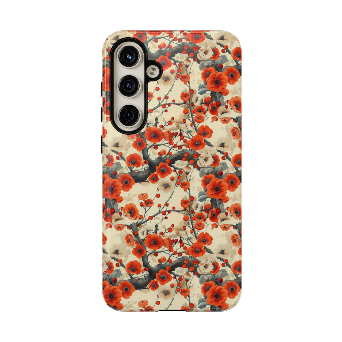 Japanese Pattern Phone Case – Elegant & Timeless Design for Your Phone 084