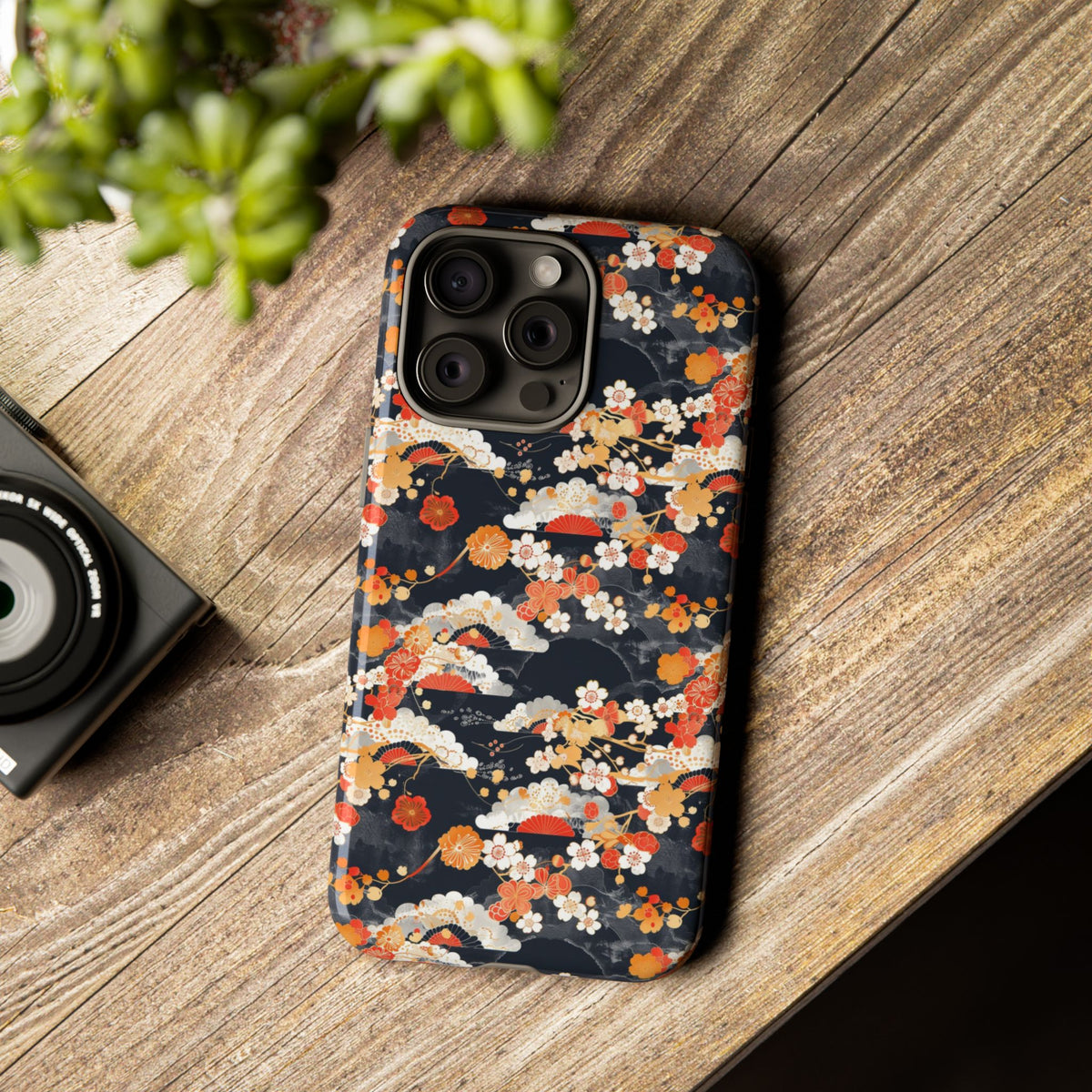 Japanese Pattern Phone Case – Elegant & Timeless Design for Your Phone 108