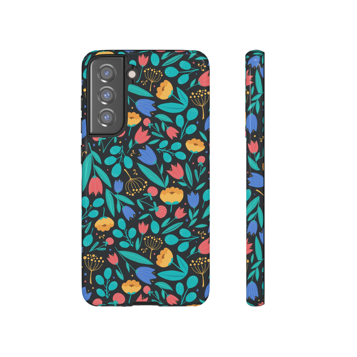 Colorful Little Flower Design Phone Case – Bright and Cheerful Floral Phone Cover