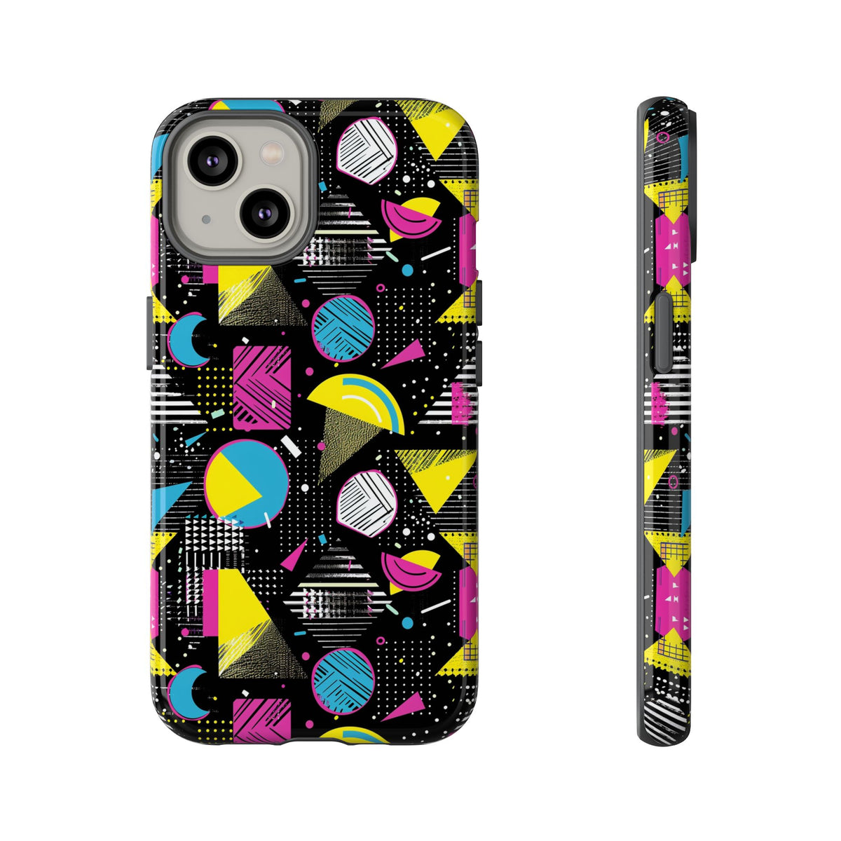 Retro 80s Seamless Phone Case – Vintage Style Meets Modern Protection 206