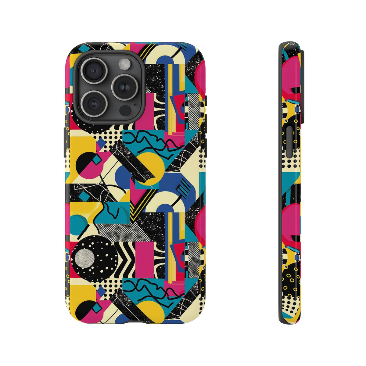 Retro 80s Seamless Phone Case – Vintage Style Meets Modern Protection 194