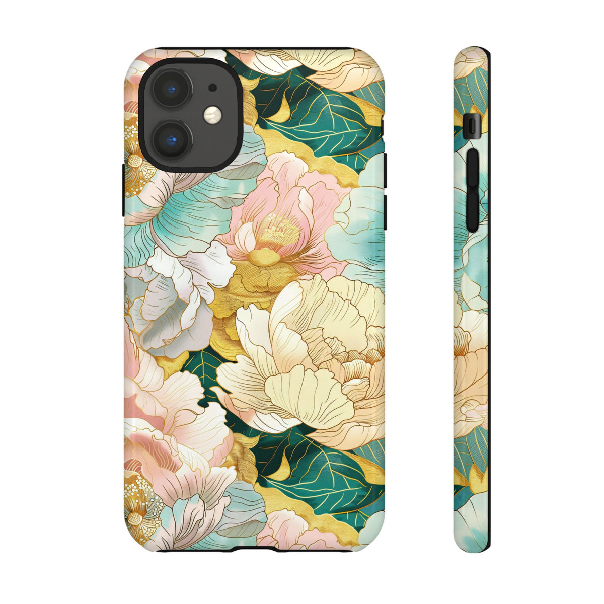 Japanese Blossom Asian Floral Design Phone Case – Elegant Floral Phone Cover