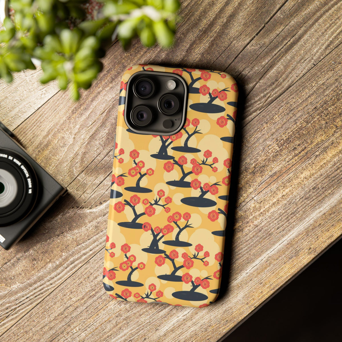 Japanese Pattern Phone Case – Elegant & Timeless Design for Your Phone 044