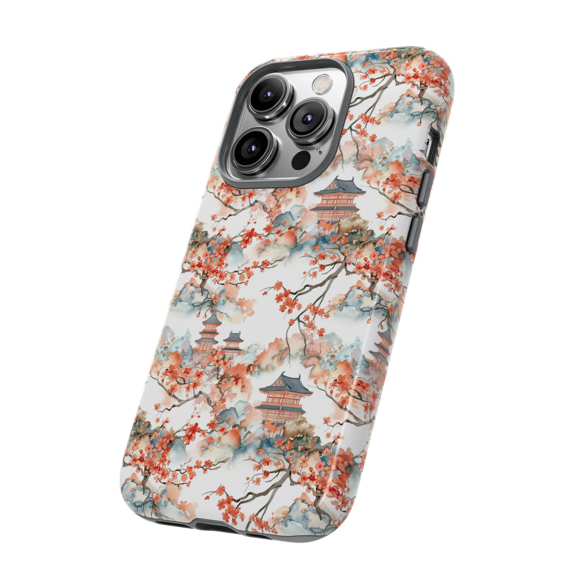 Japanese Pattern Phone Case – Elegant & Timeless Design for Your Phone 019