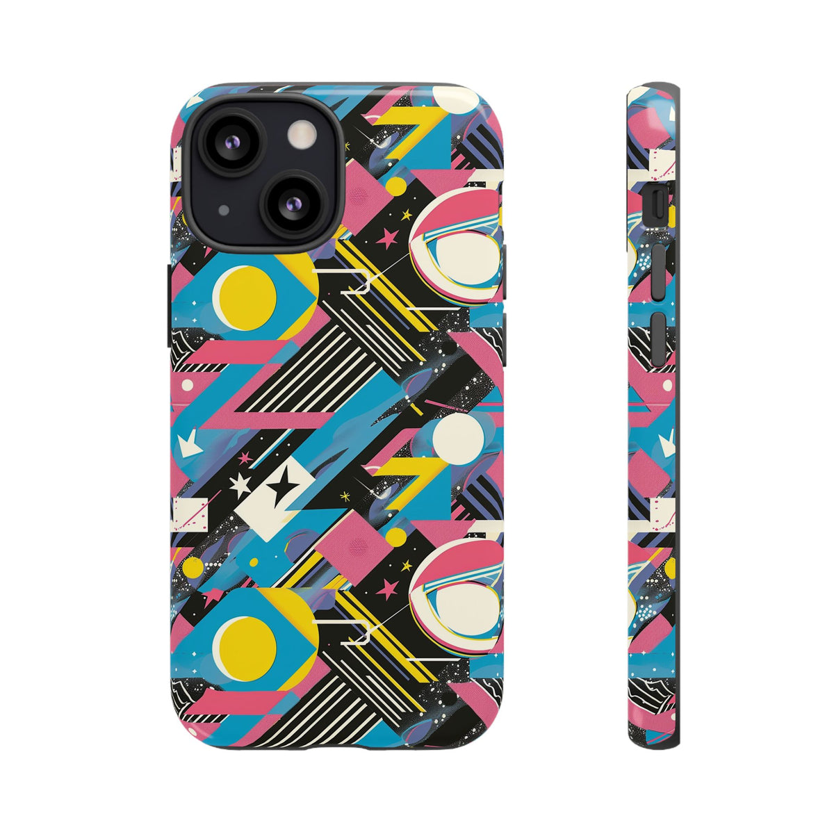 Retro 80s Seamless Phone Case – Vintage Style Meets Modern Protection 162