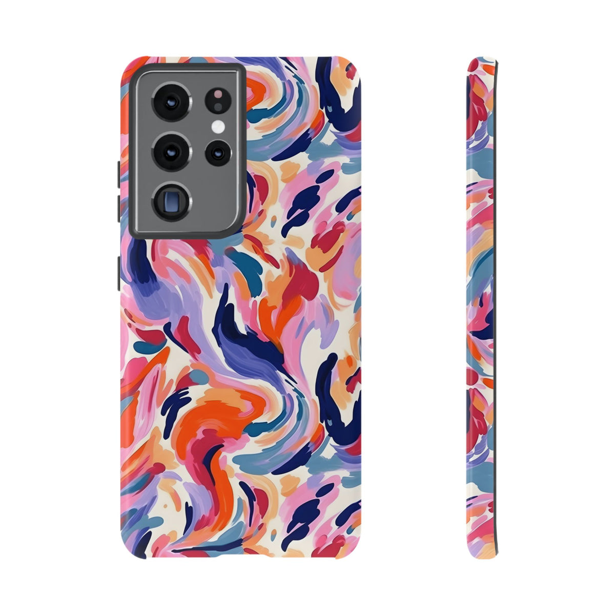 Abstract Painting Design Phone Case – Modern Art-Inspired Phone Cover 3