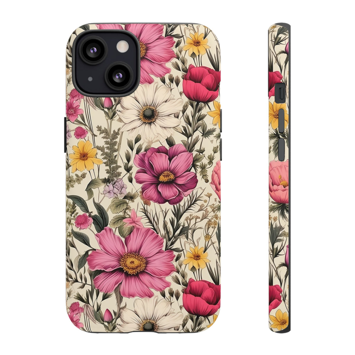 Tough CasesWildflower Design Phone Case – Beautiful Nature-Inspired Floral Pattern 2