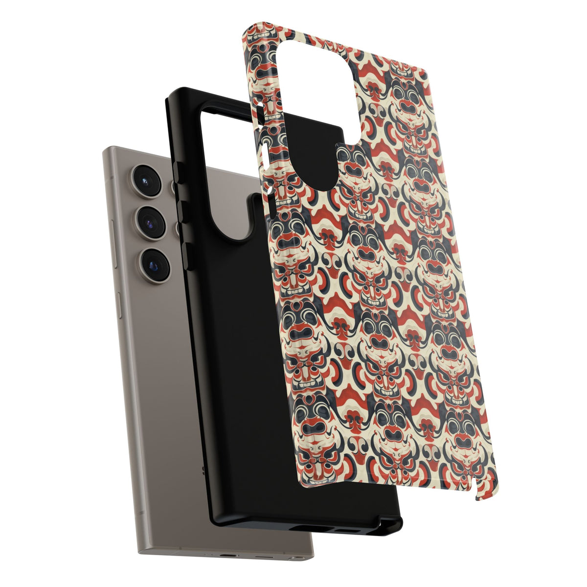 Japanese Pattern Phone Case – Elegant & Timeless Design for Your Phone 155