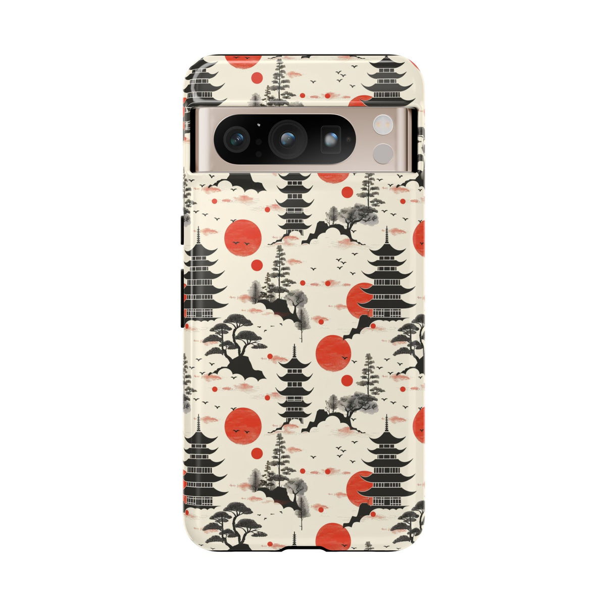 Japanese Pattern Phone Case – Elegant & Timeless Design for Your Phone 152