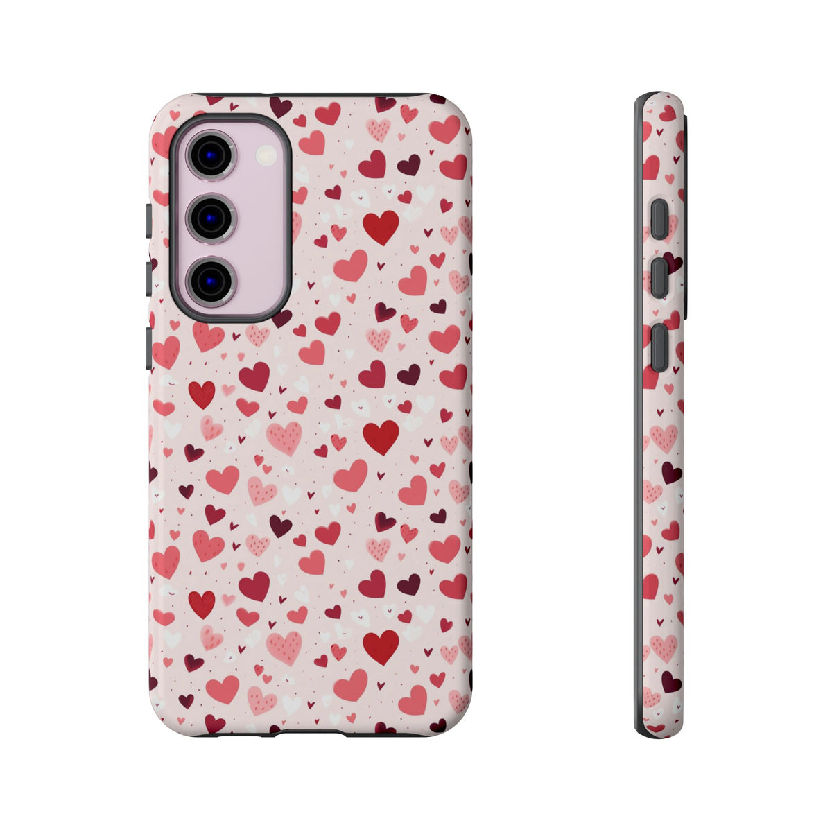 Heart Pattern Phone Case – Stylish & Loving Design for Your Device 817