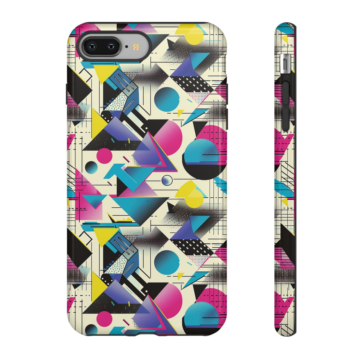 Retro 80s Seamless Phone Case – Vintage Style Meets Modern Protection 202