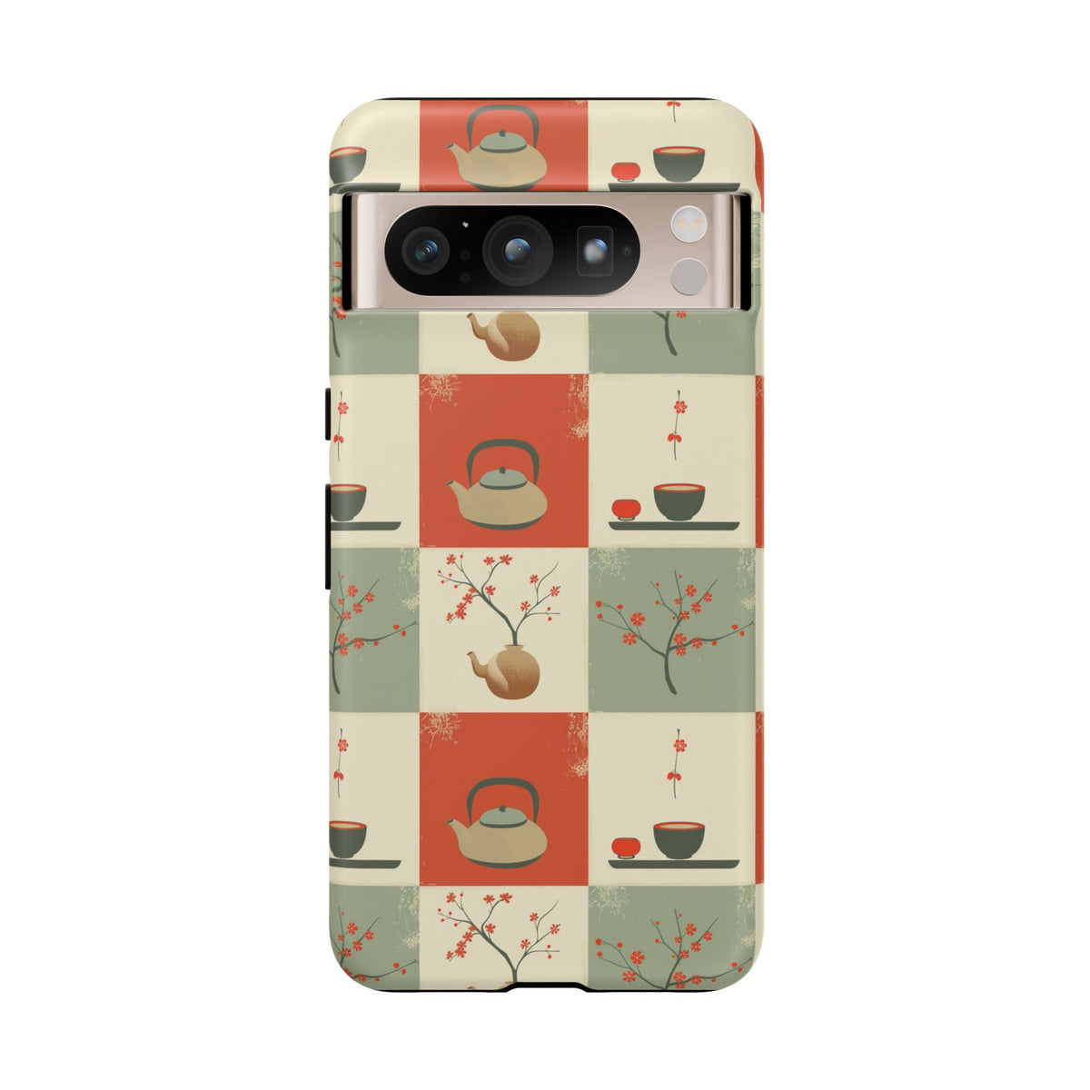 Japanese Pattern Phone Case – Elegant & Timeless Design for Your Phone 505