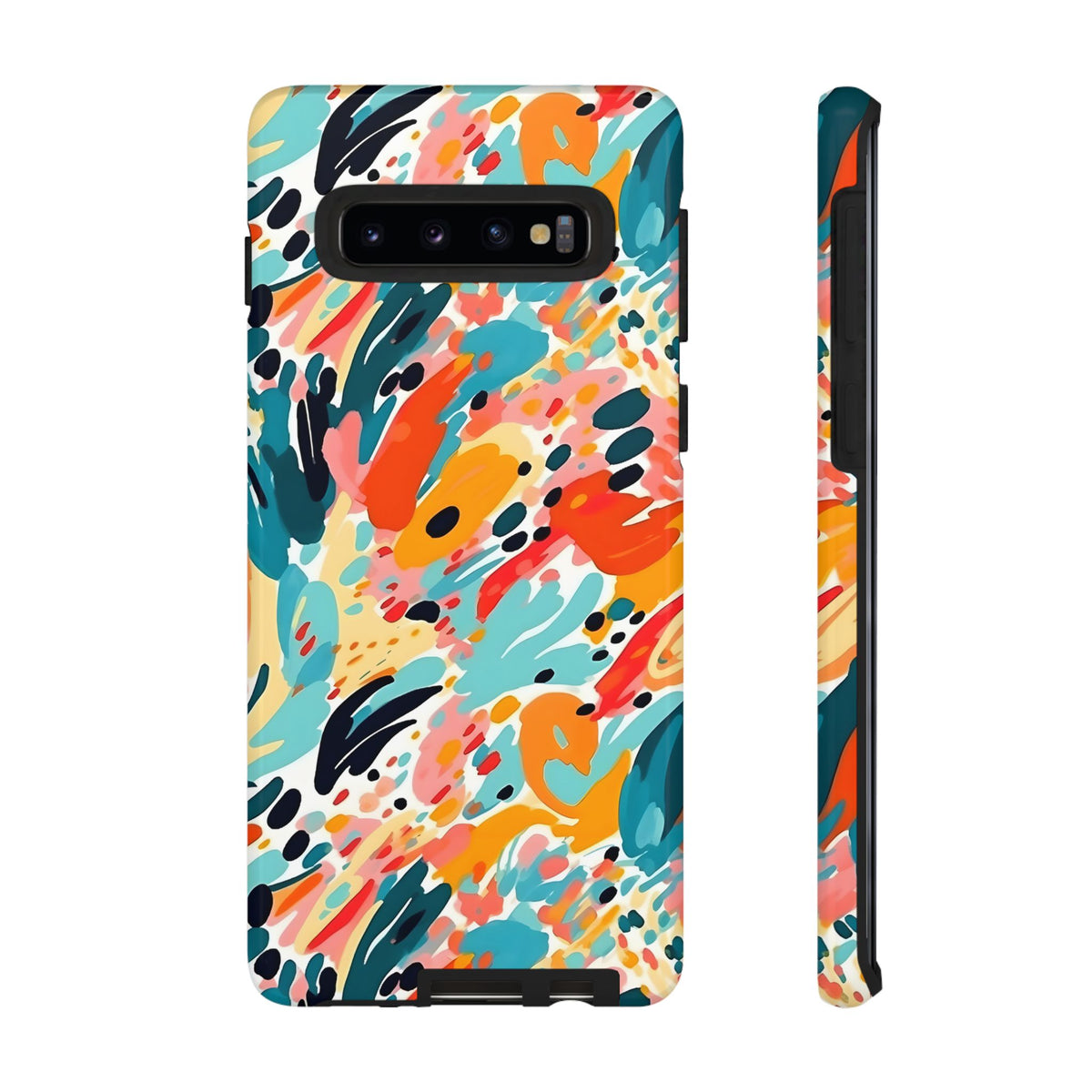 Abstract Painting Design Phone Case – Modern Art-Inspired Phone Cover 7