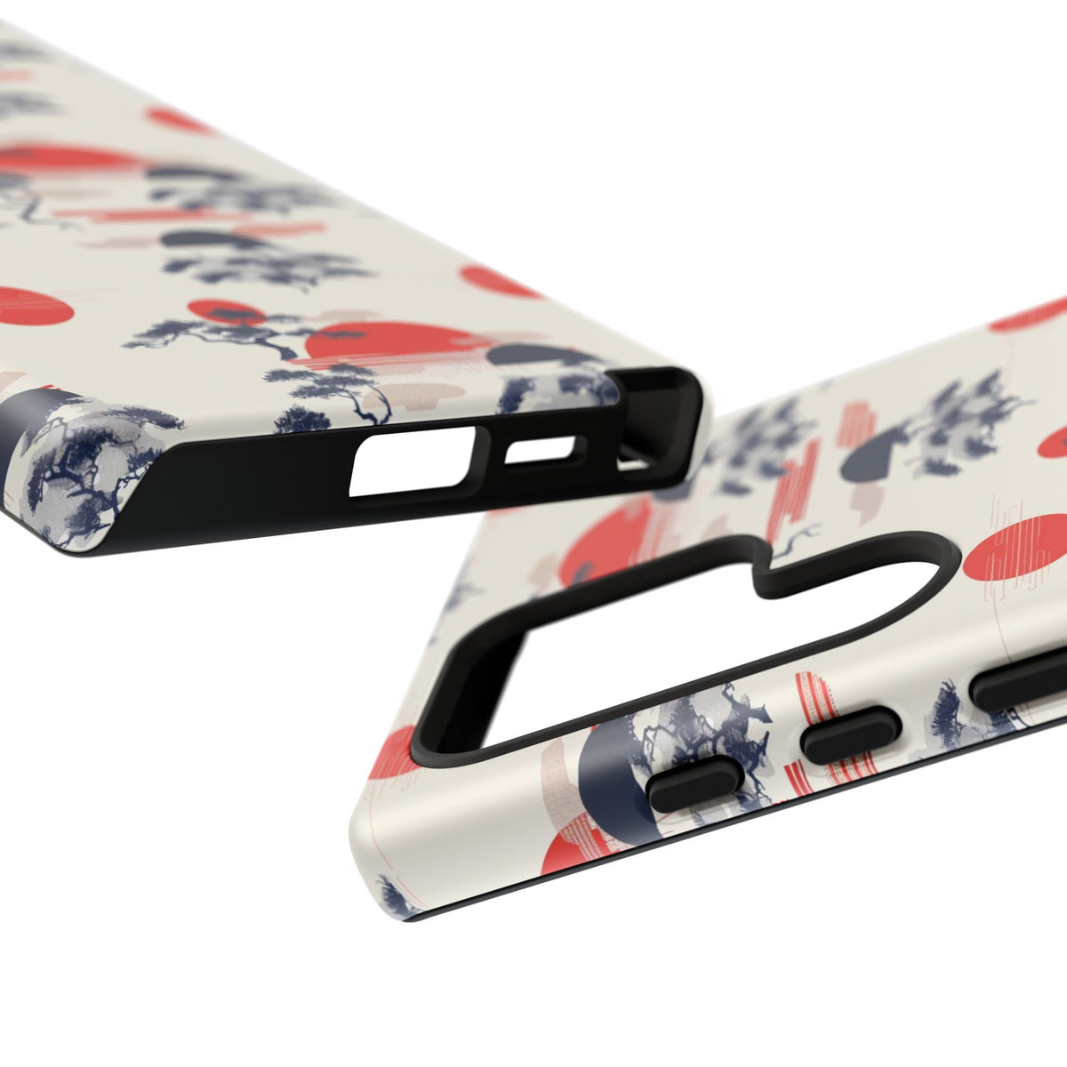 Japanese Pattern Phone Case – Elegant & Timeless Design for Your Phone 047