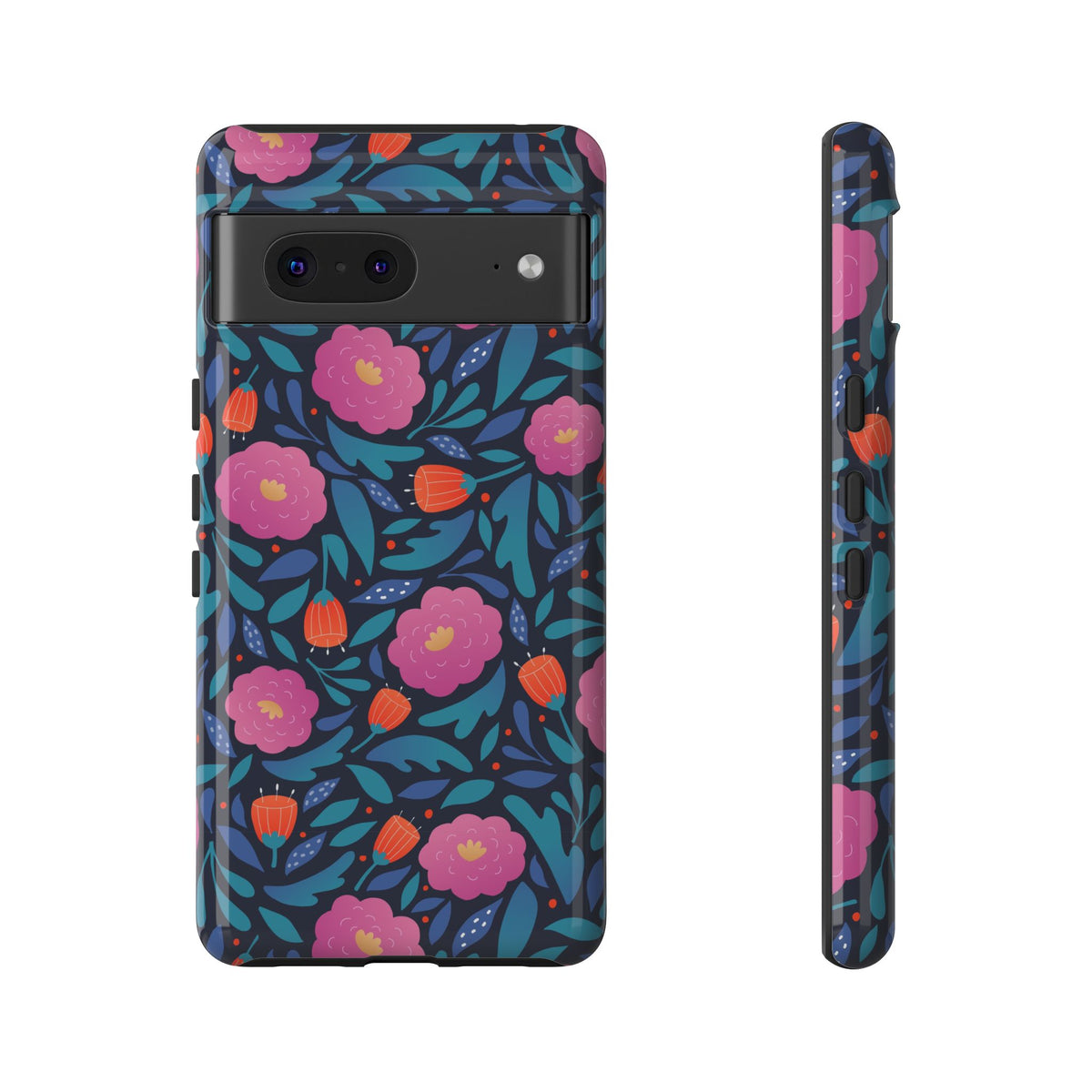 Colorful Little Flower Design Phone Case – Bright and Cheerful Floral Phone Cover 2