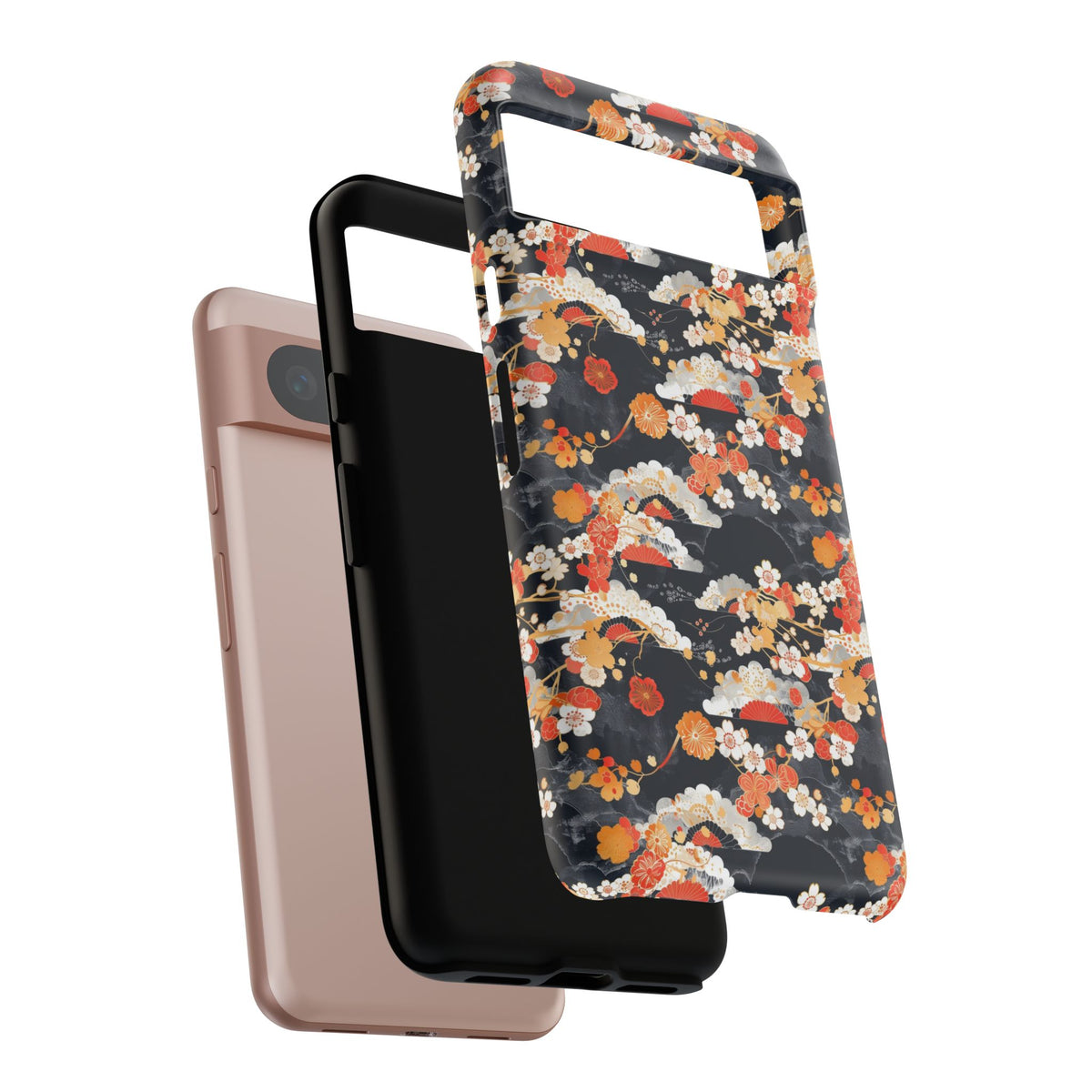 Japanese Pattern Phone Case – Elegant & Timeless Design for Your Phone 108