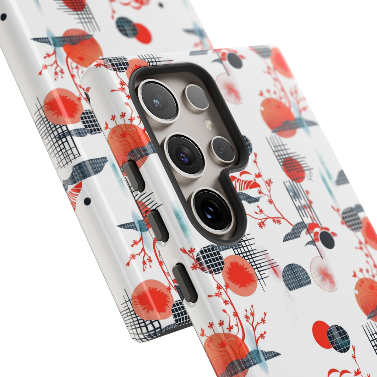 Japanese Pattern Phone Case – Elegant & Timeless Design for Your Phone 082