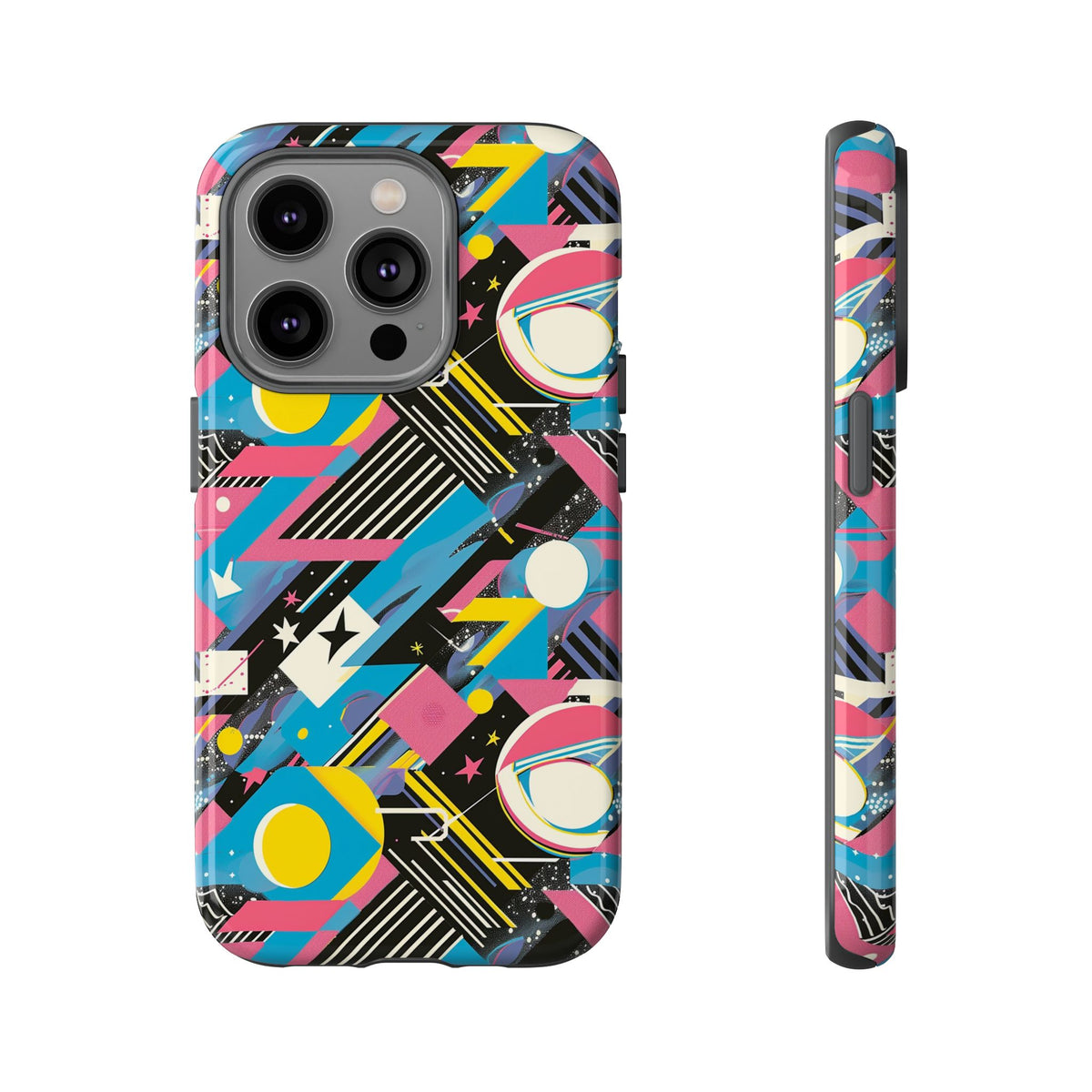 Retro 80s Seamless Phone Case – Vintage Style Meets Modern Protection 162