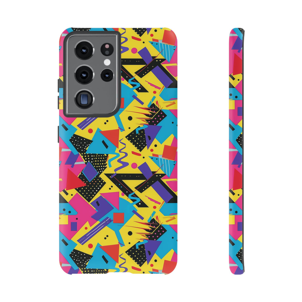 90s Themed Seamless Pattern Phone Case – Embrace Retro Style and Protection 223