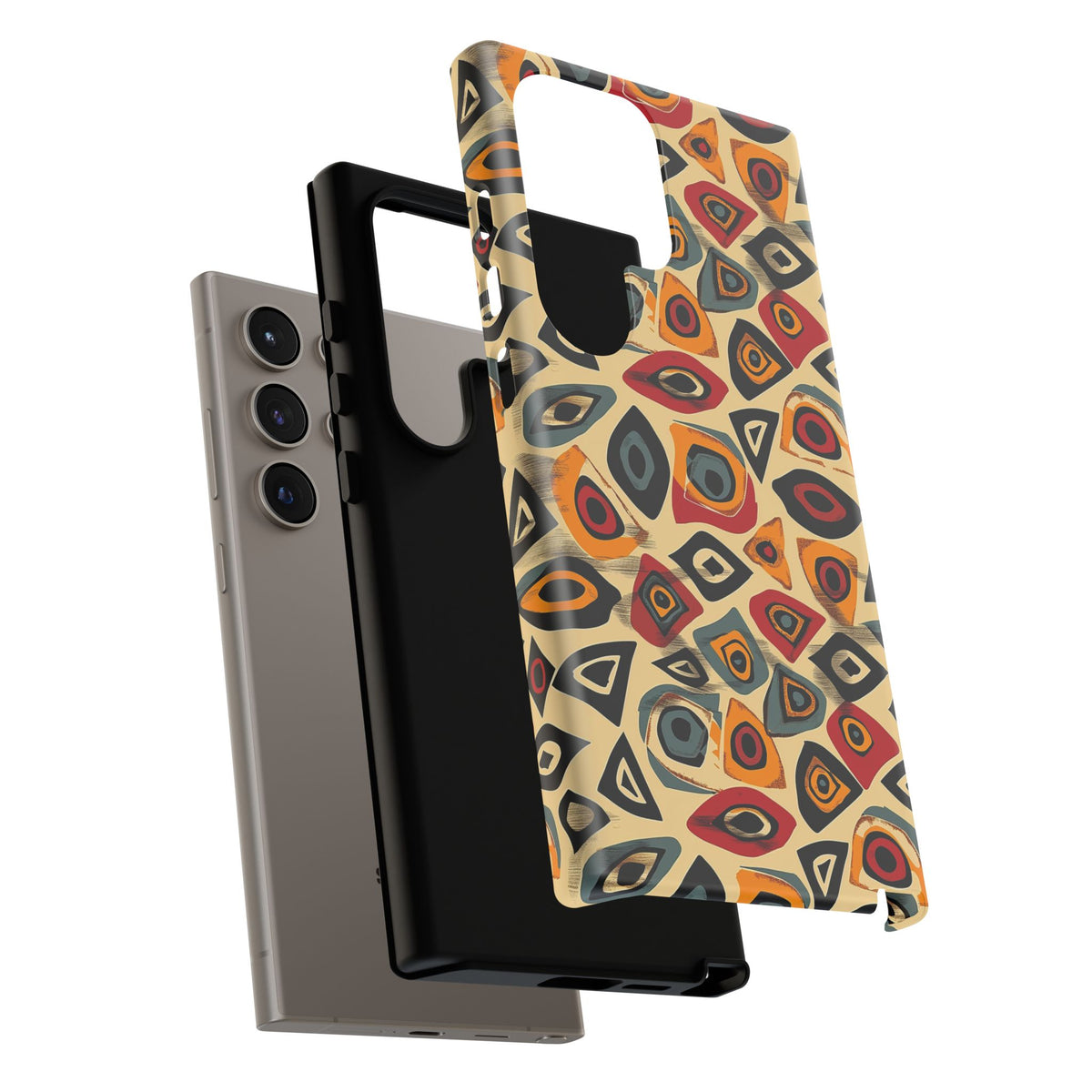 Stylish African Pattern Phone Case – Unique and Vibrant Protection 167