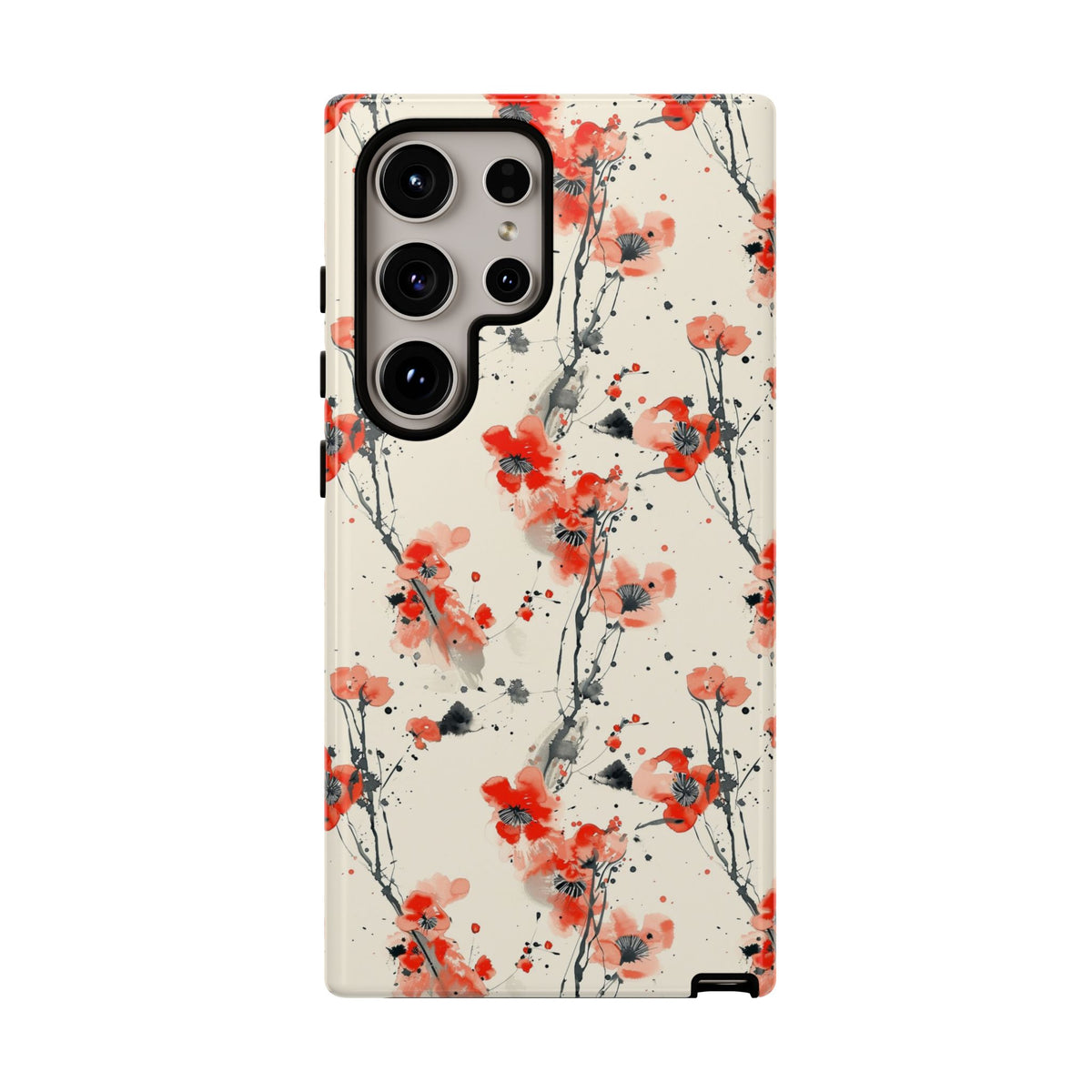 Japanese Pattern Phone Case – Elegant & Timeless Design for Your Phone 045