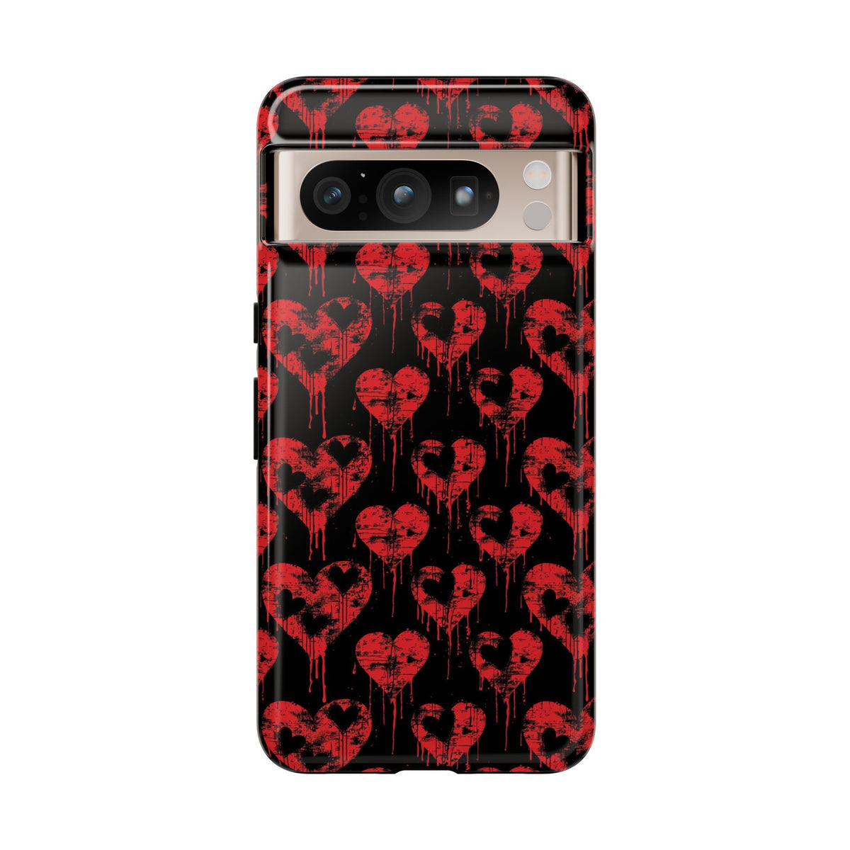 Heart Pattern Phone Case – Stylish & Loving Design for Your Device 367