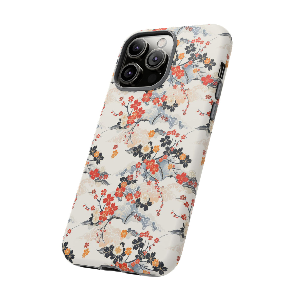 Japanese Pattern Phone Case – Elegant & Timeless Design for Your Phone 302