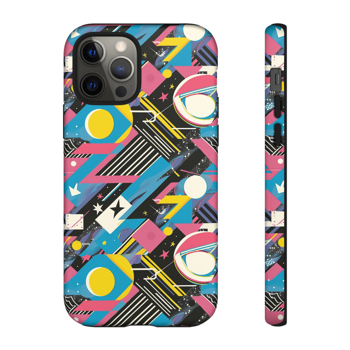 Retro 80s Seamless Phone Case – Vintage Style Meets Modern Protection 162