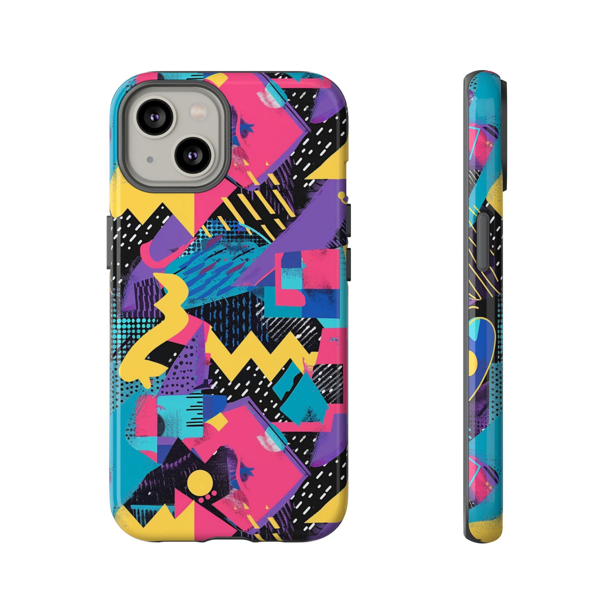 Retro 80s Seamless Phone Case – Vintage Style Meets Modern Protection 53