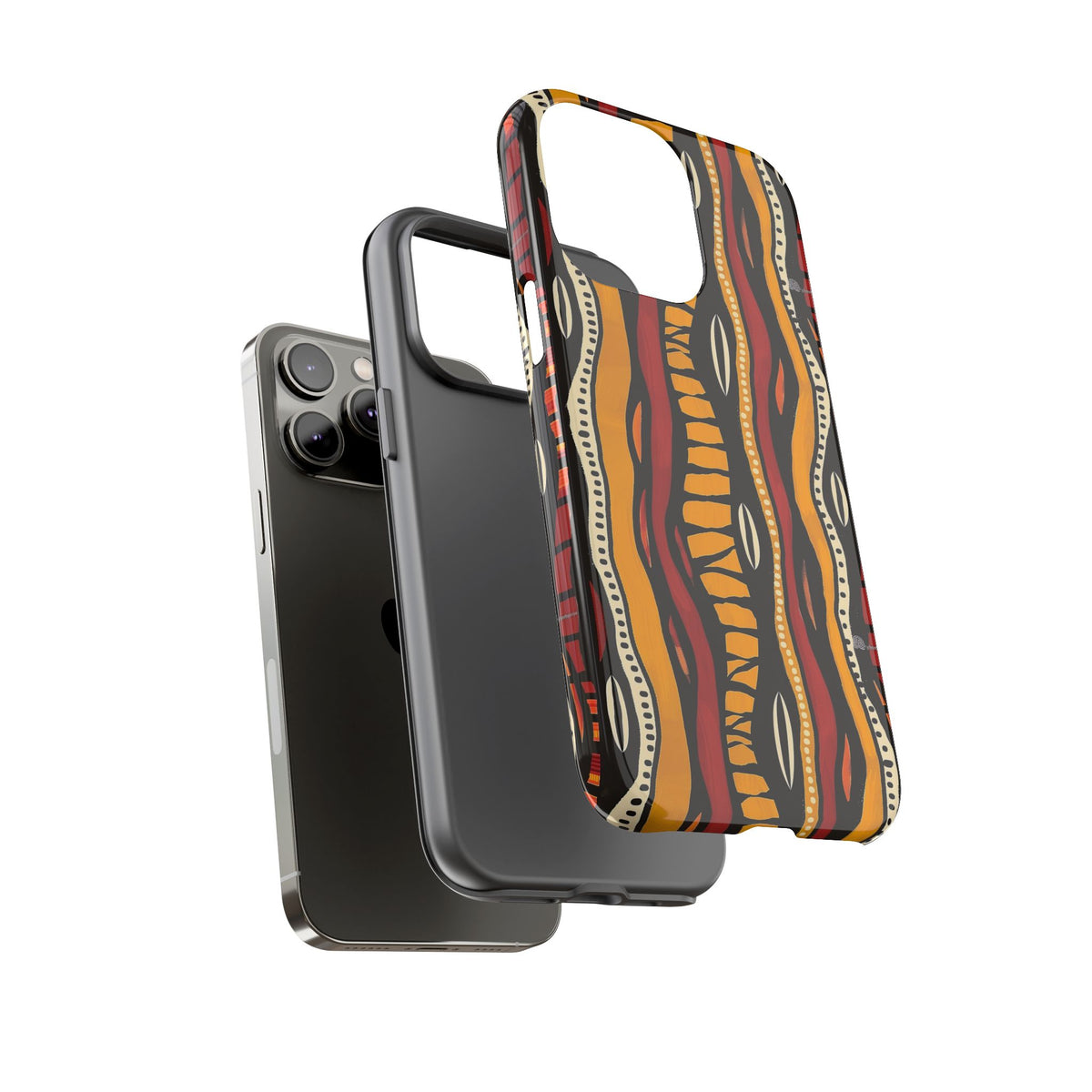 Stylish African Pattern Phone Case – Unique and Vibrant Protection 199