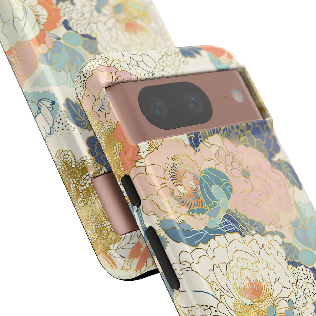 Japanese Blossom Asian Floral Design Phone Case – Elegant Floral Phone Cover 4