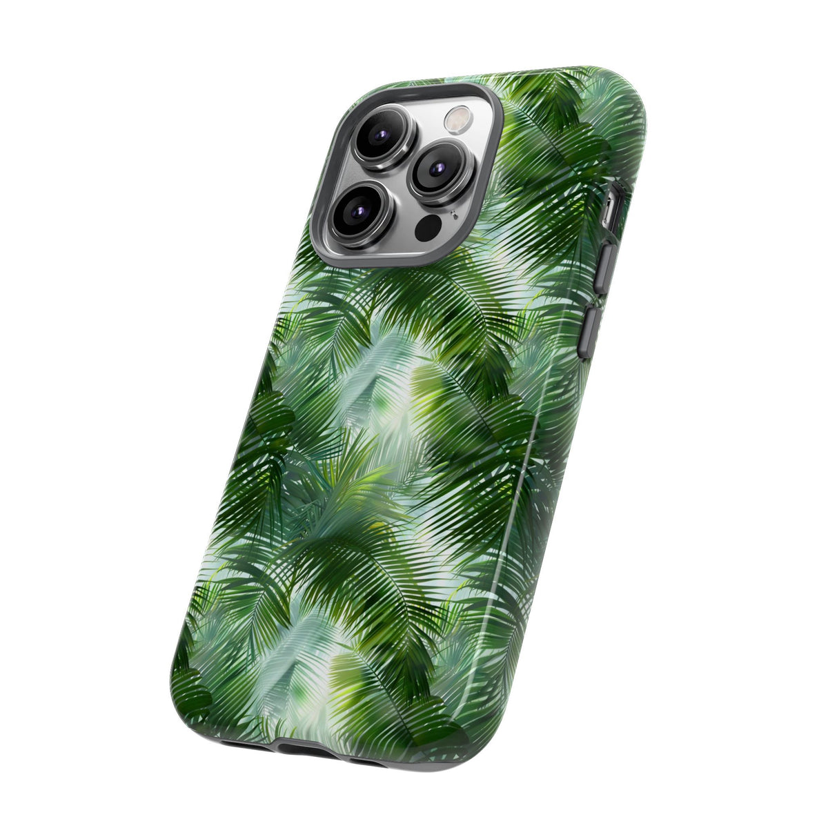 Jungle Pattern Phone Case – Exotic & Lush Design for Your Phone 344