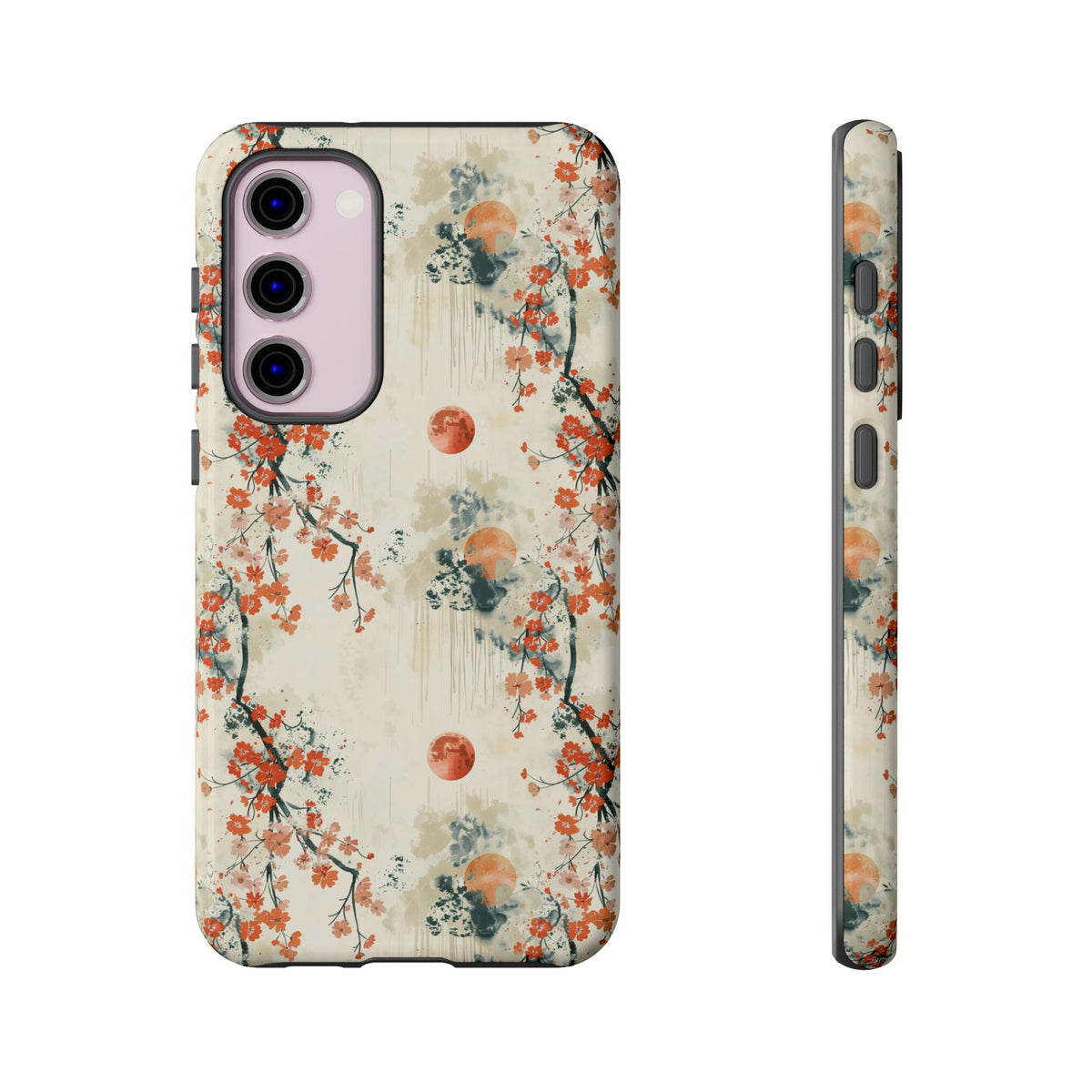 Japanese Pattern Phone Case – Elegant & Timeless Design for Your Phone 075