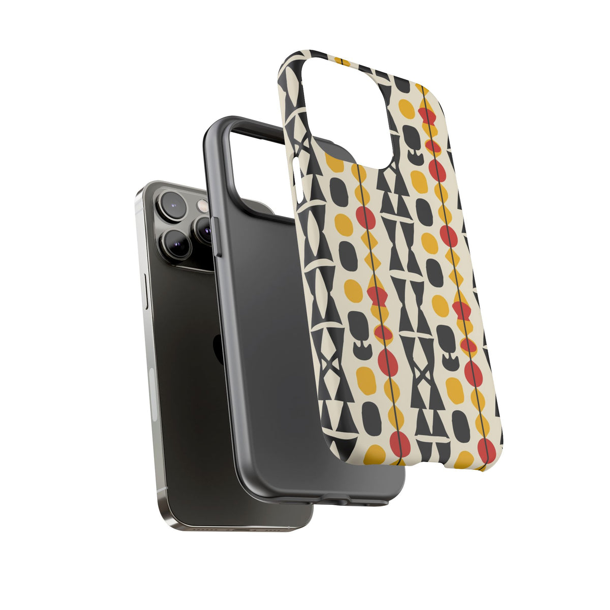 Stylish African Pattern Phone Case – Unique and Vibrant Protection 194